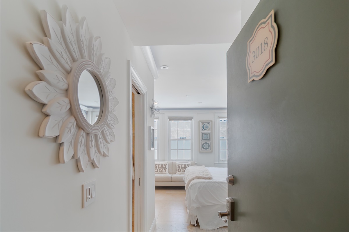 Welcome to your new home away from home. 