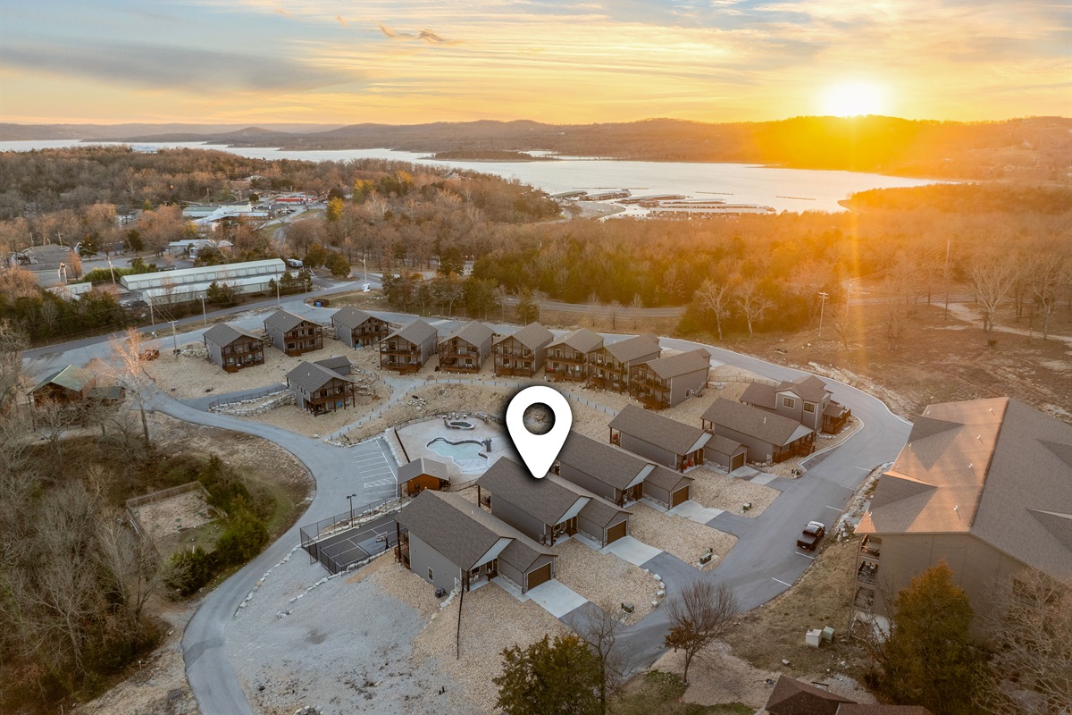 Resort nestled in beautiful surroundings