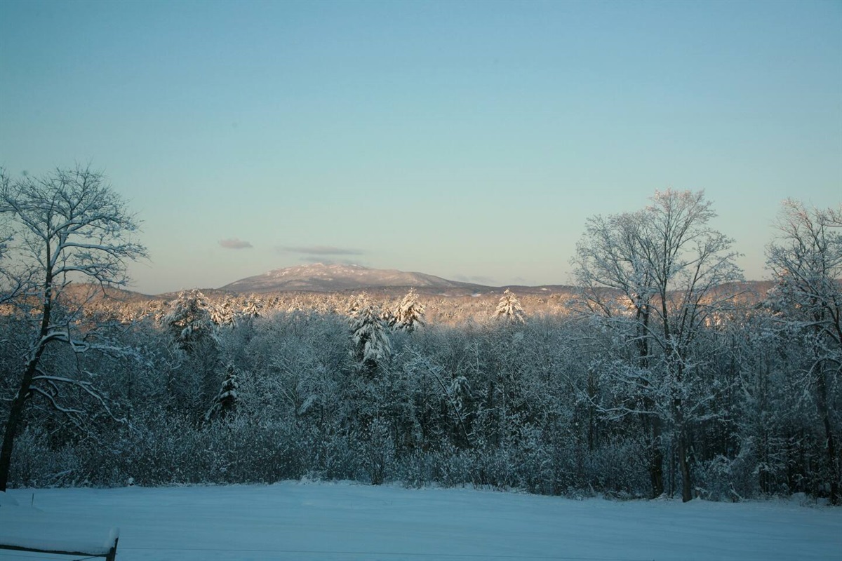 Winter sunrise on Mt. Monadnock
