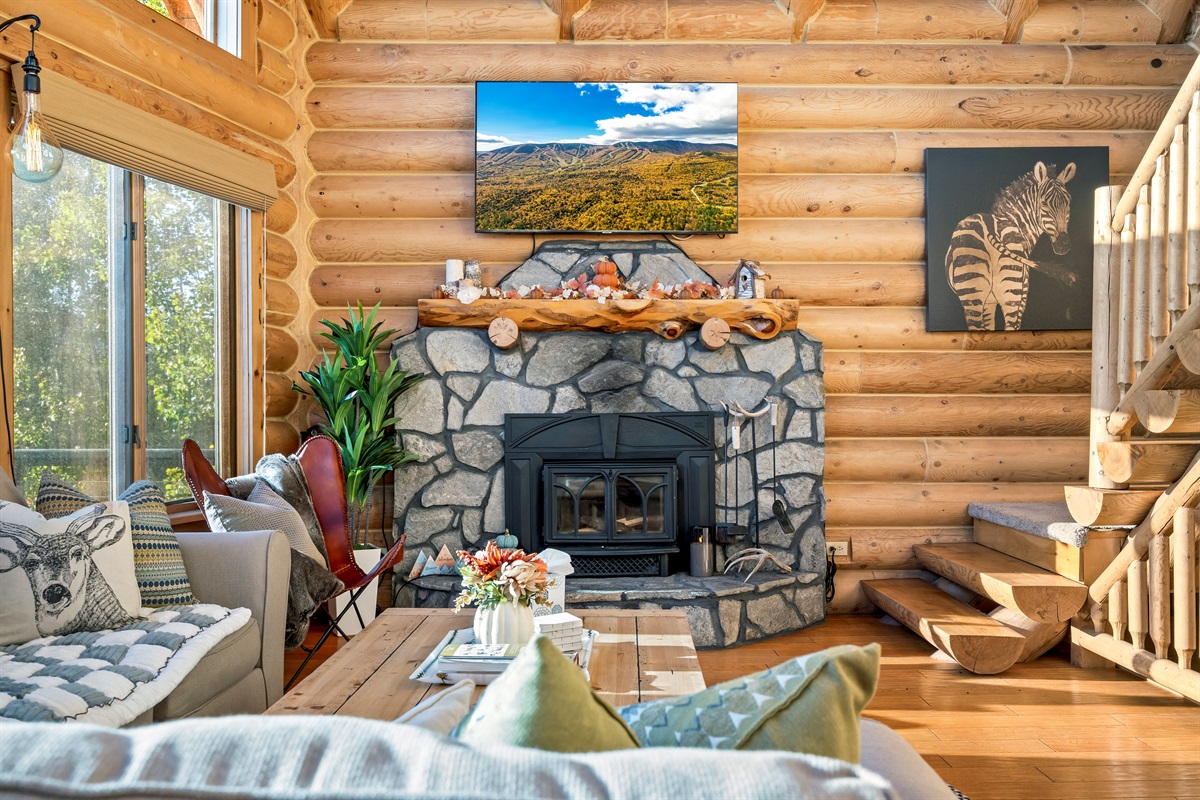 Relax and enjoy your favorite shows in comfort.