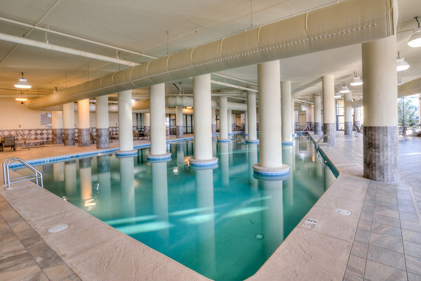 Large, Indoor Pool with 4 Hot Tubs