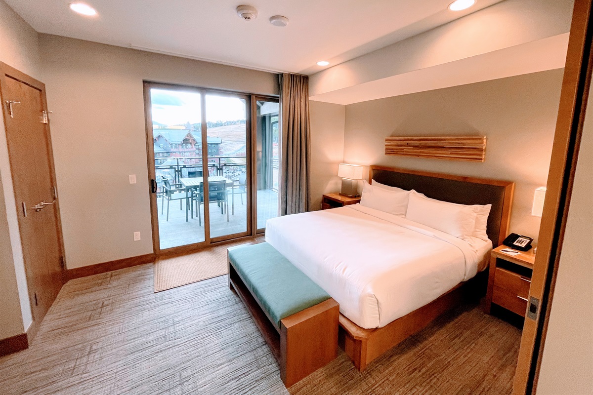 Master Bedroom with deck