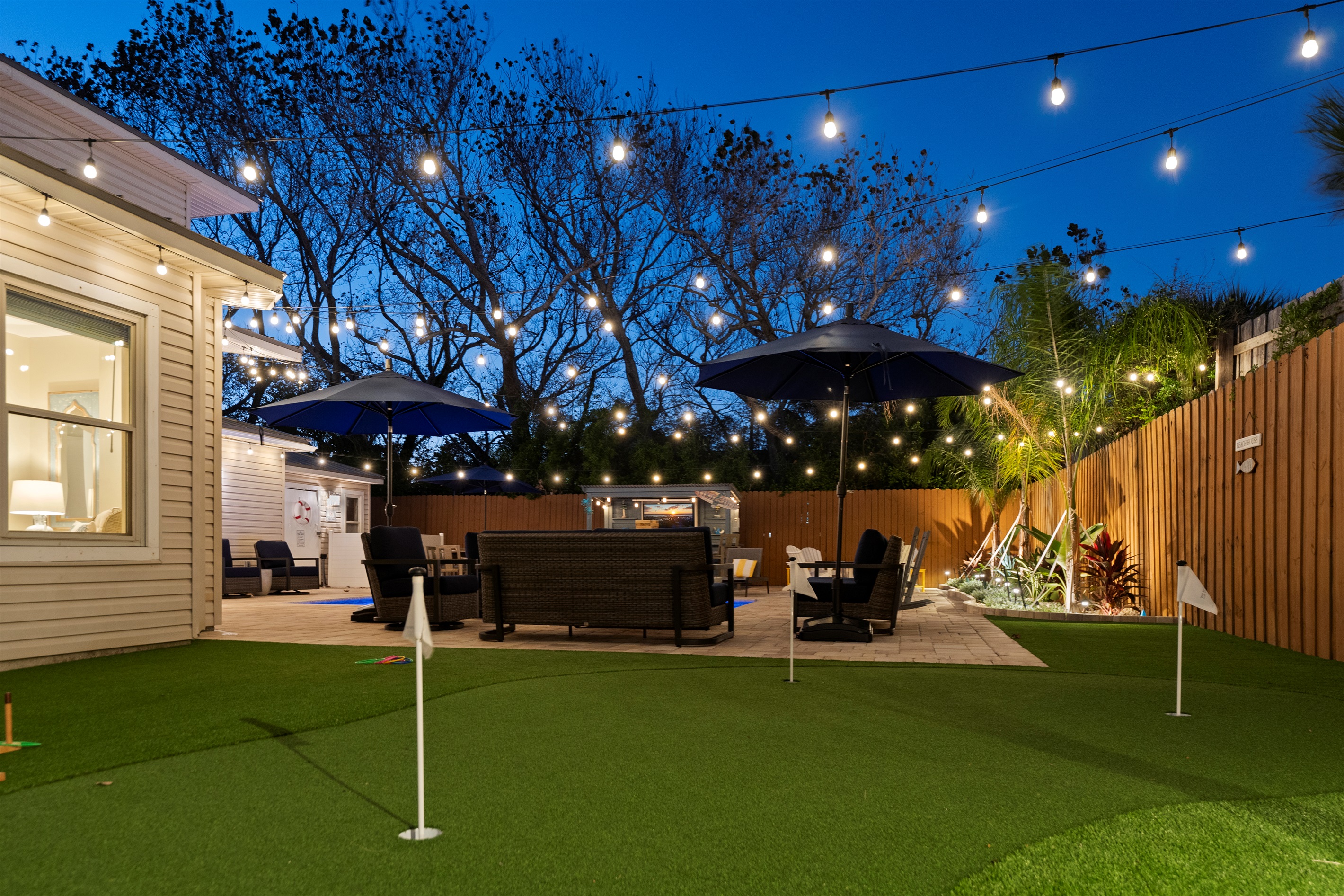 Practice your putting day or night