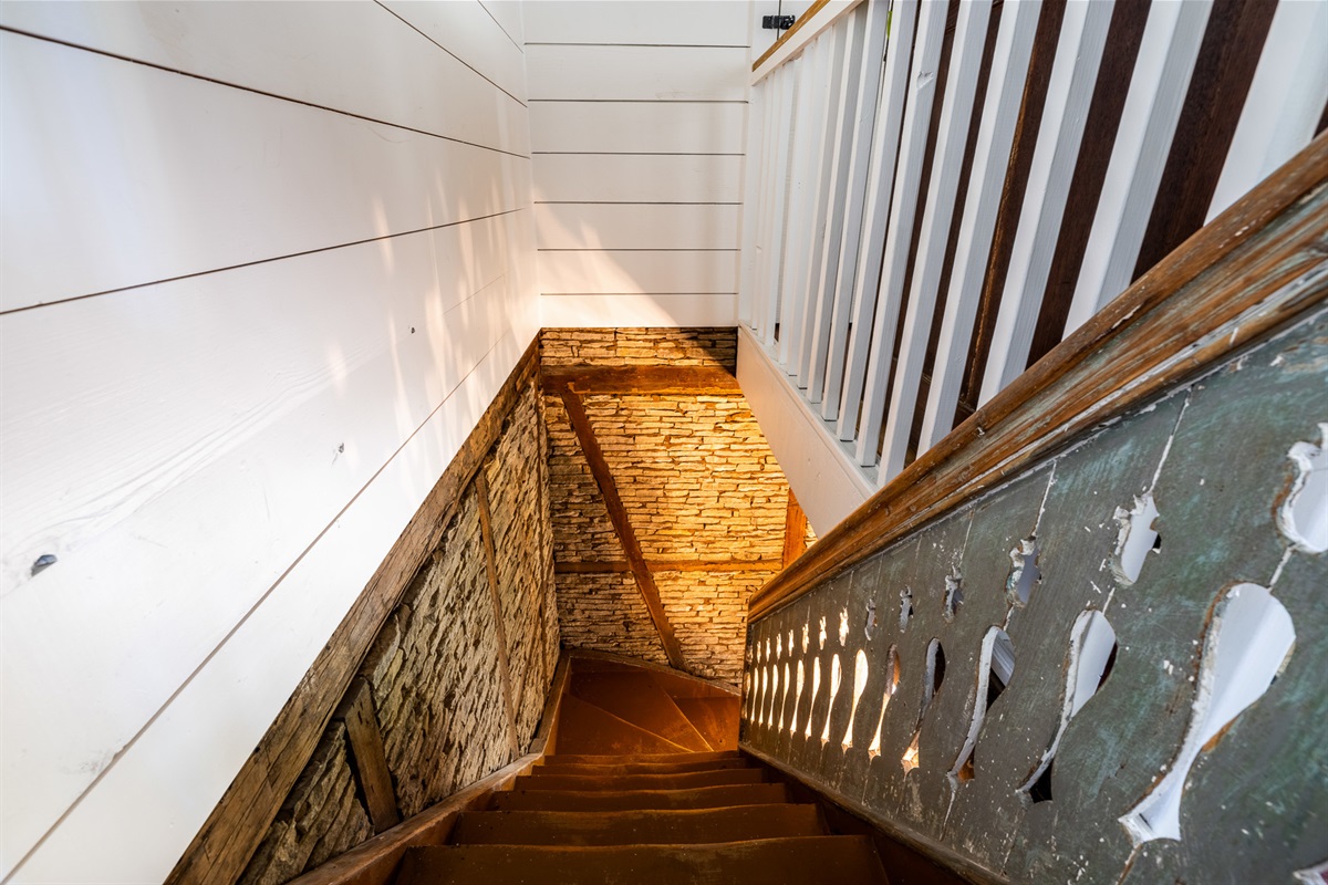 original 1823 staircase