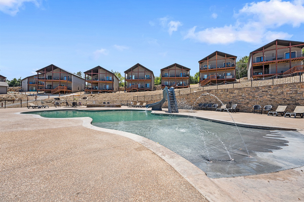 Seasonal Resort Saltwater Pool