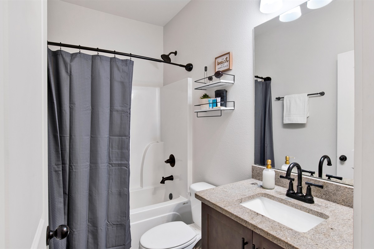 Guest bath with a dash of personality! 