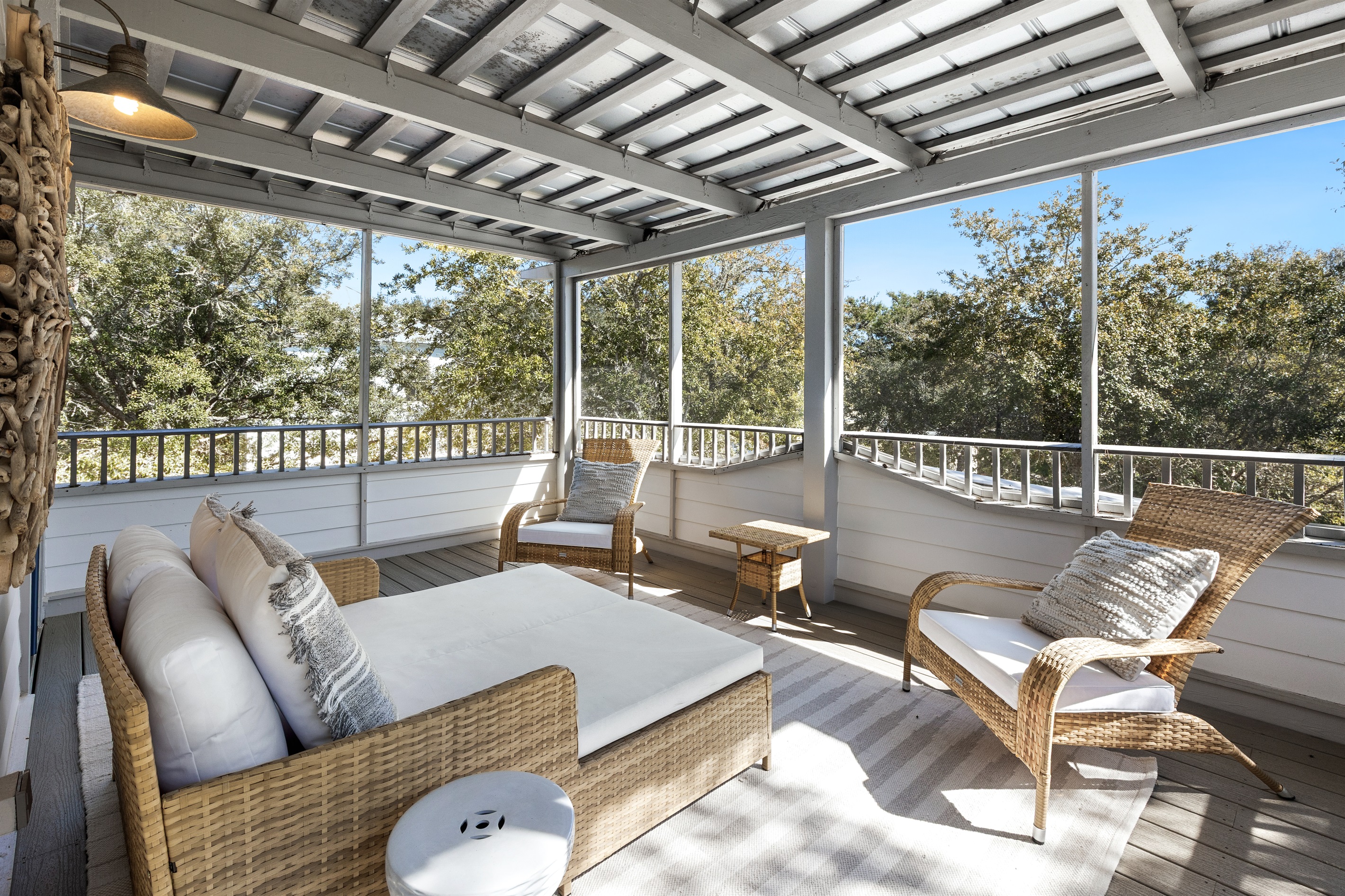 Upstairs Balcony