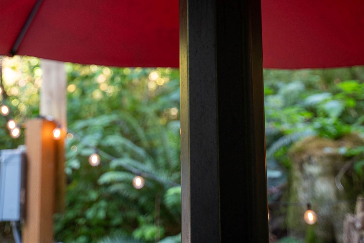 Hot water shower available!