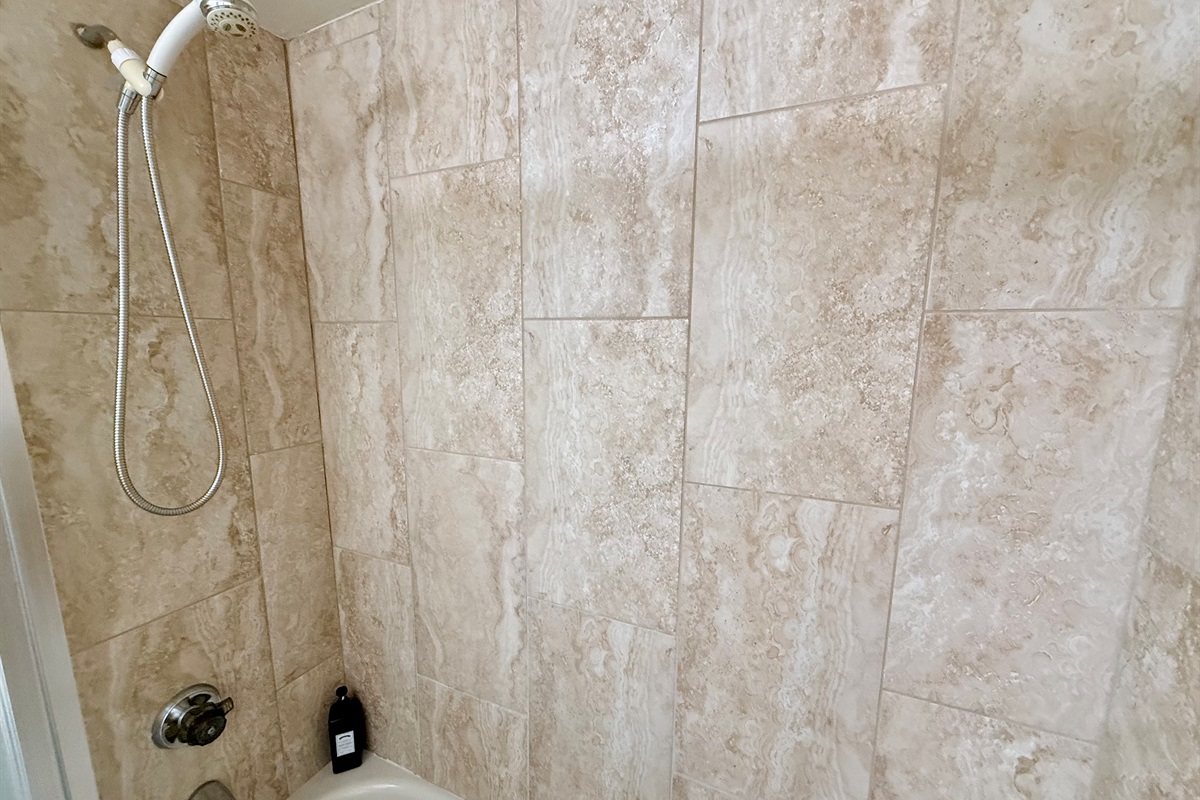 Shower in 2nd bath