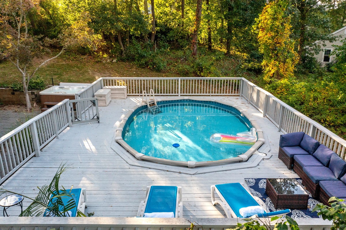 Soak up the sun and cool off in our beautiful swimming pool!