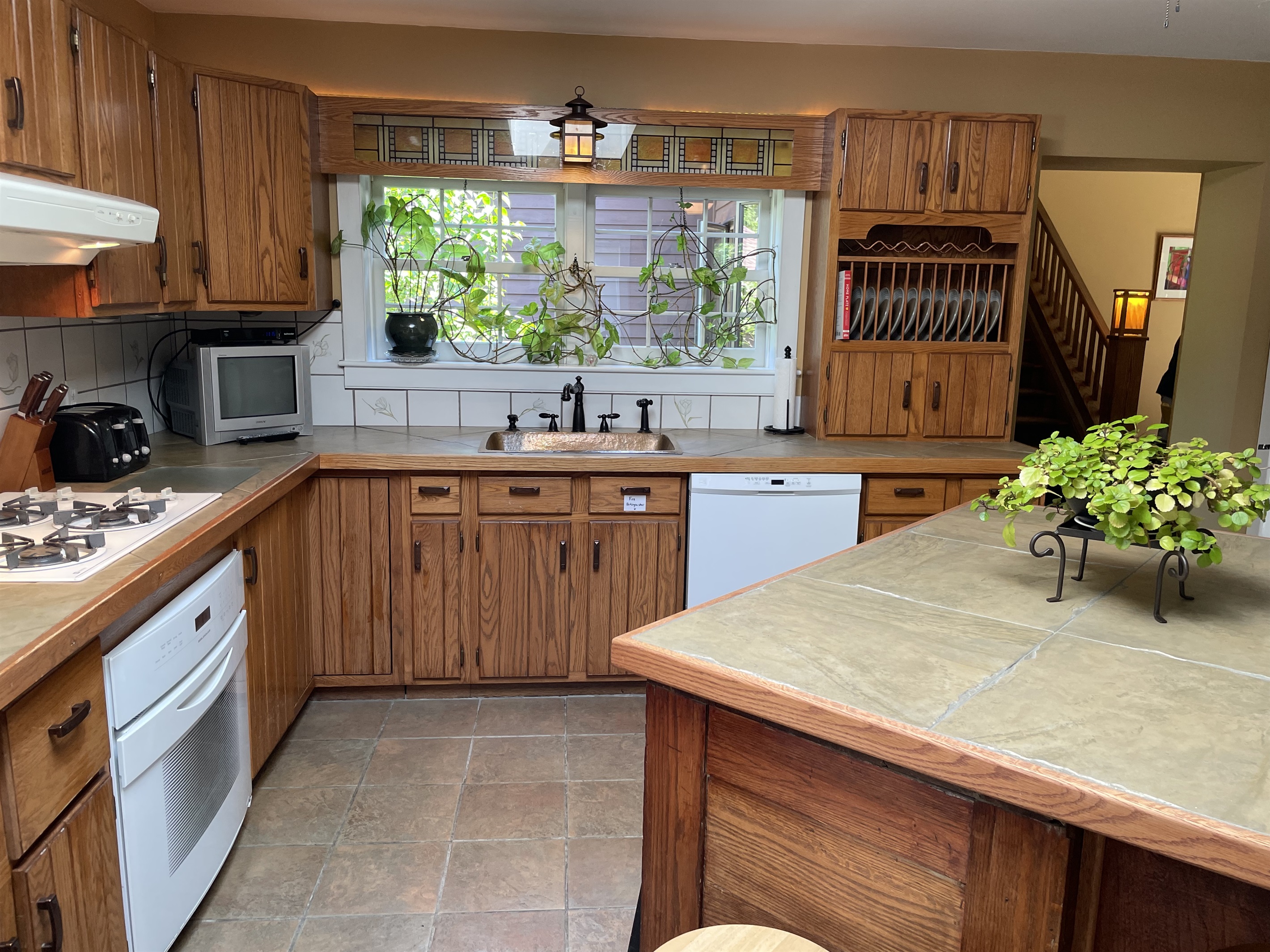 Bright and airy kitchen
