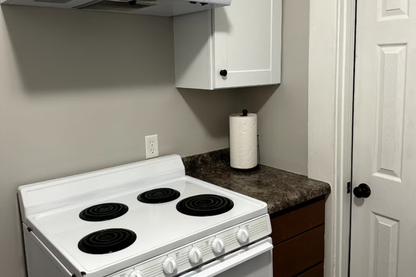 Whip up your favorite meals with a full stove and plenty of counter space to spread out.