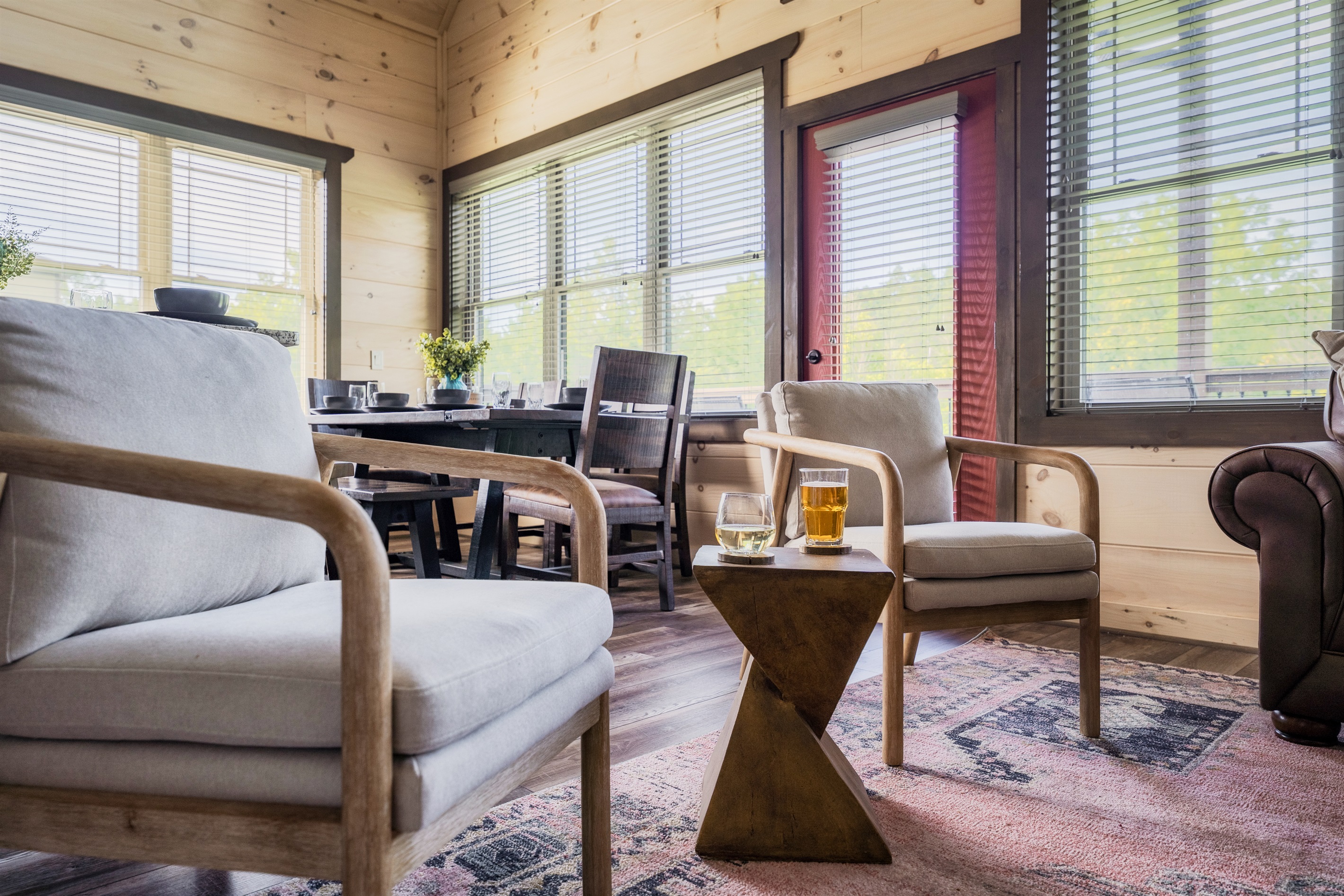 Kick back and relax while watching your favorite TV series