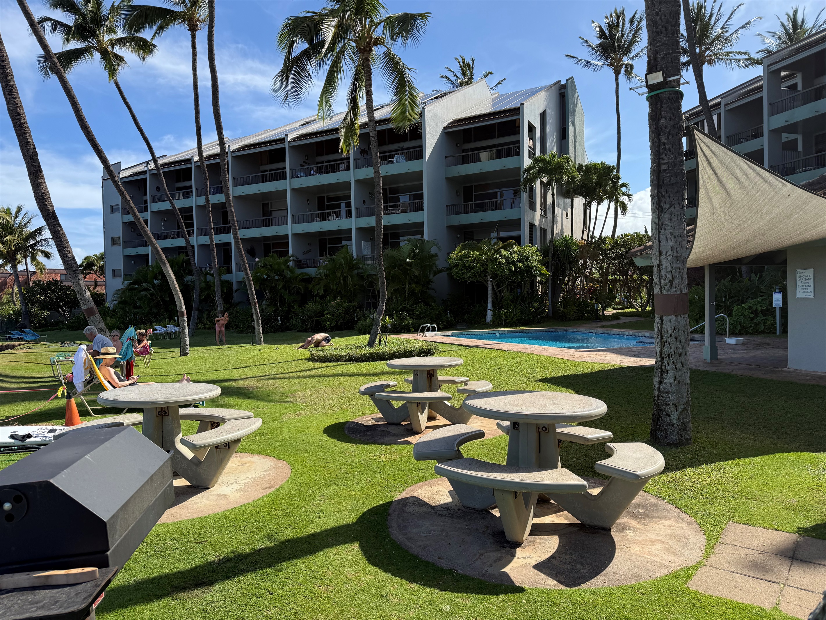 Great for an relaxing BBQ and  swim