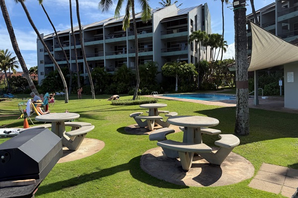 Great for an relaxing BBQ and  swim