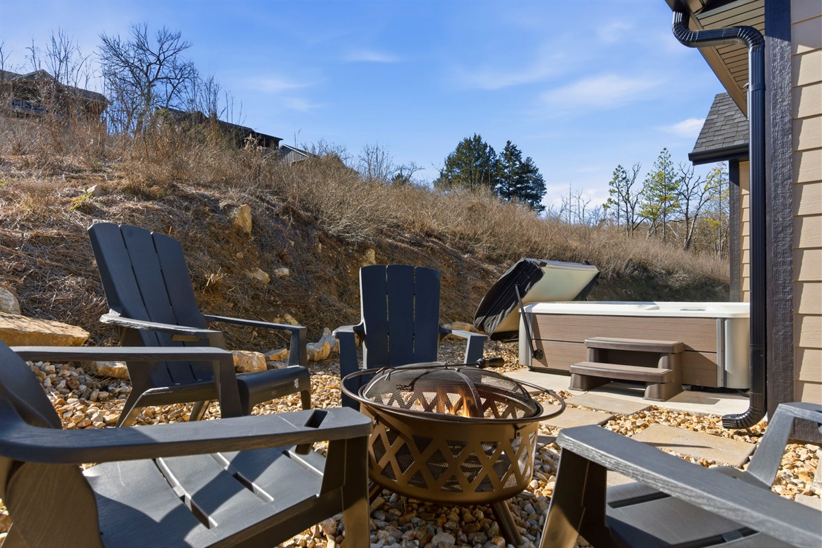 Fire Pit and Outdoor Seating