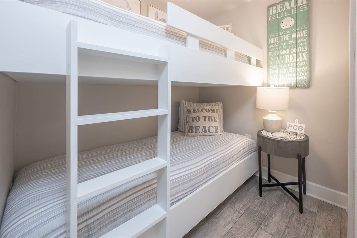 Private bunk room for the kiddos to recharge