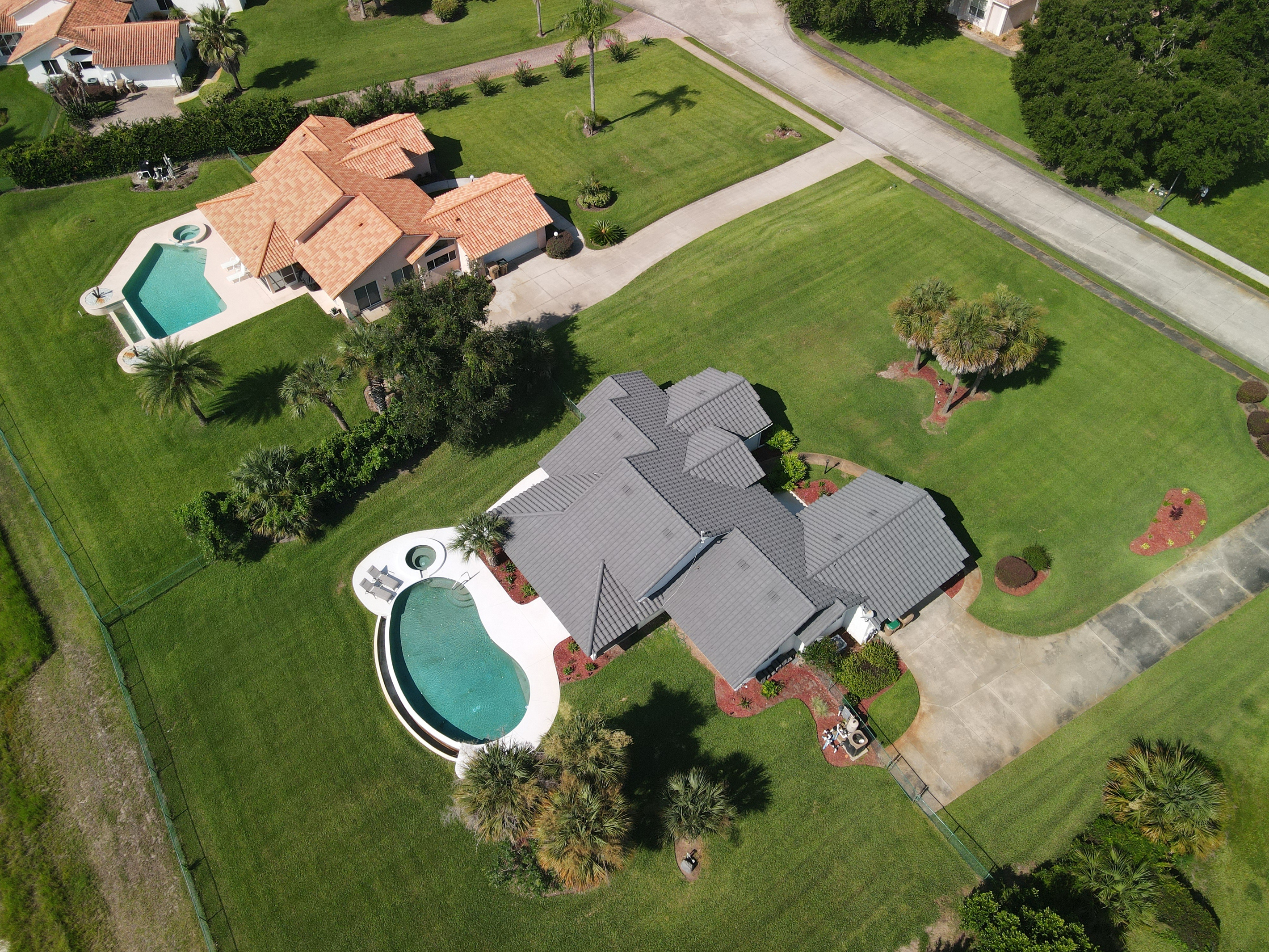 Top Drone view