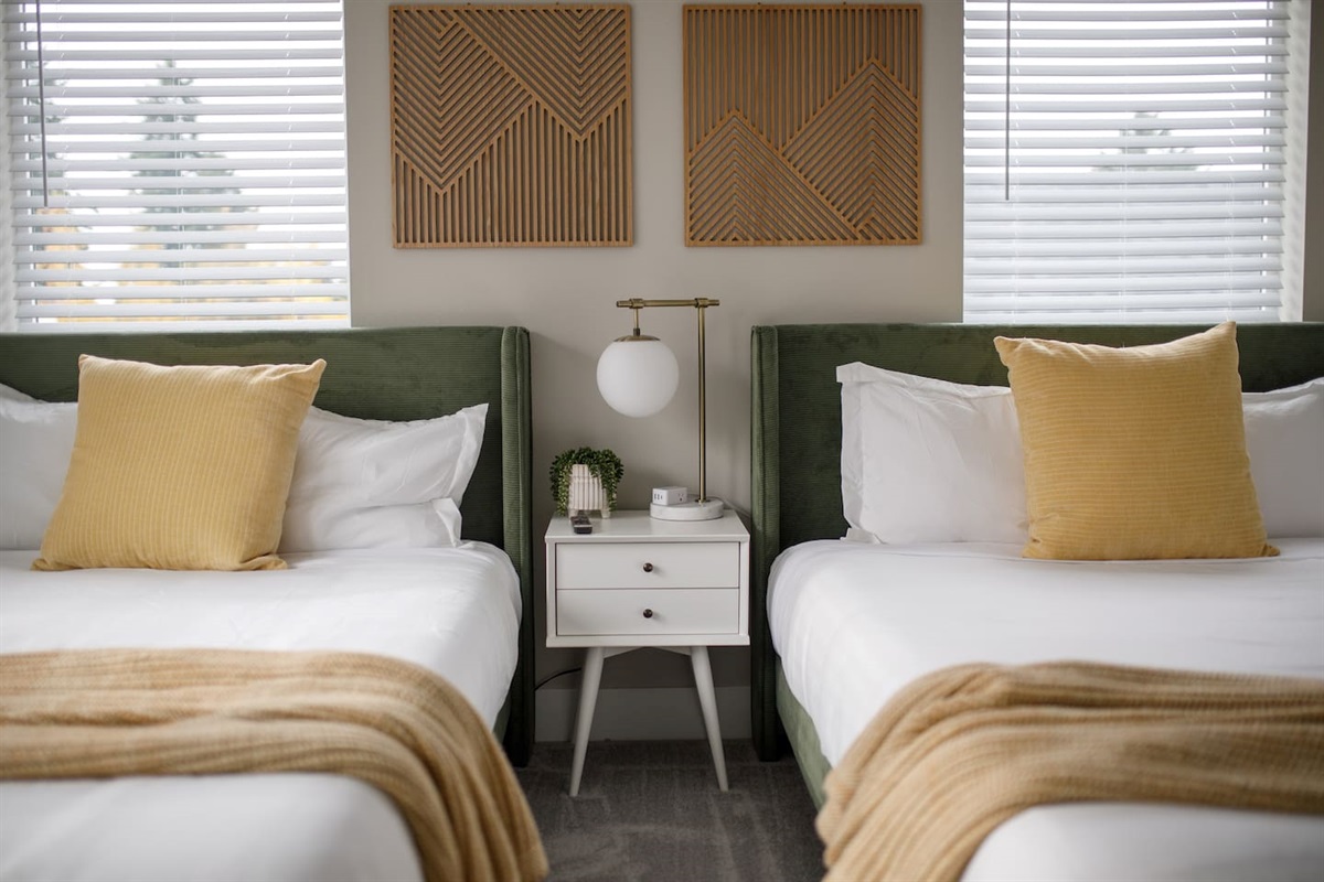 All of our sheets are hotel grade Egyptian cotton 400 thread count because great sleep matters while you are on vacation.