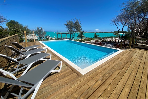 Pool Deck with Bar