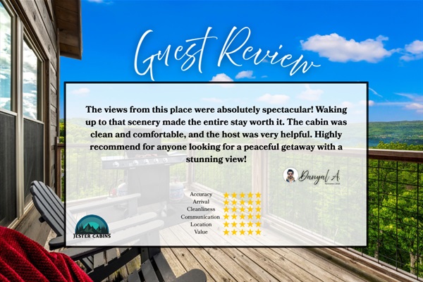 glowing 5 stars guest reviews