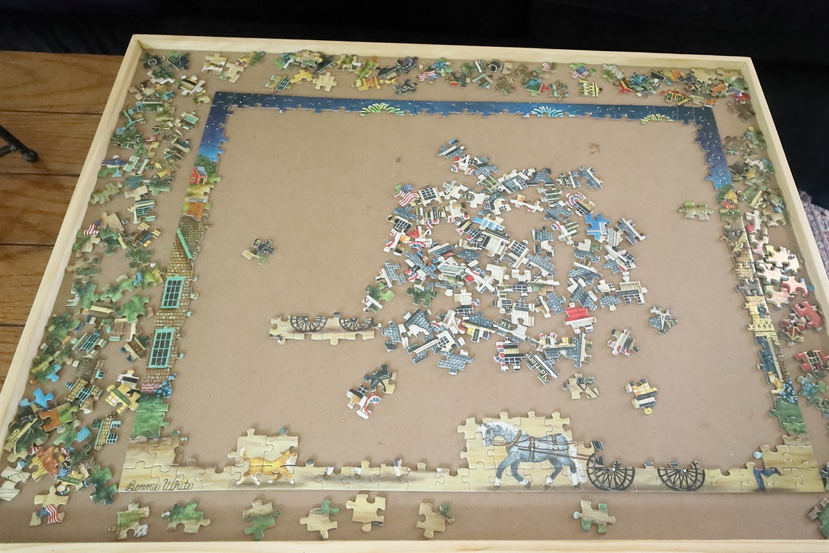 always a puzzle started, please help