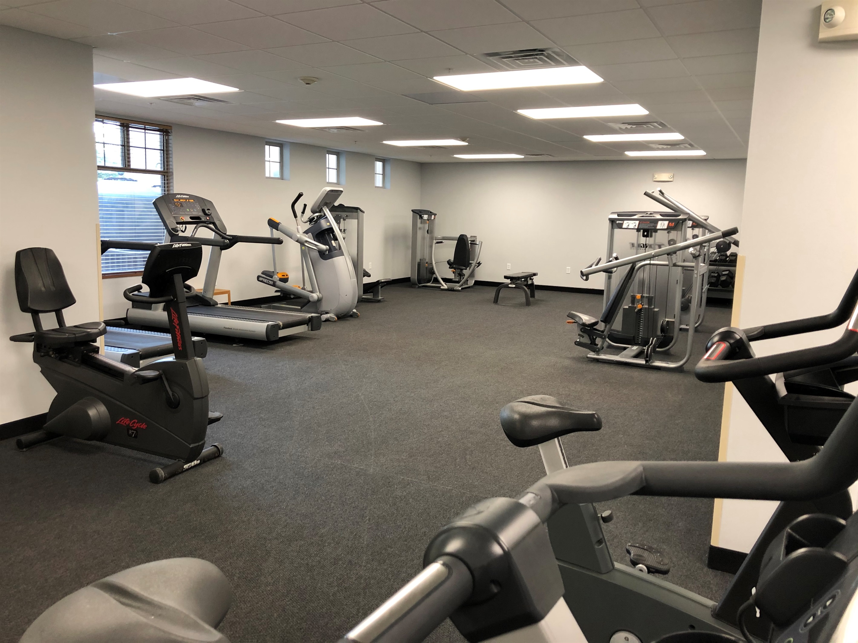 Fitness Center at main hotel