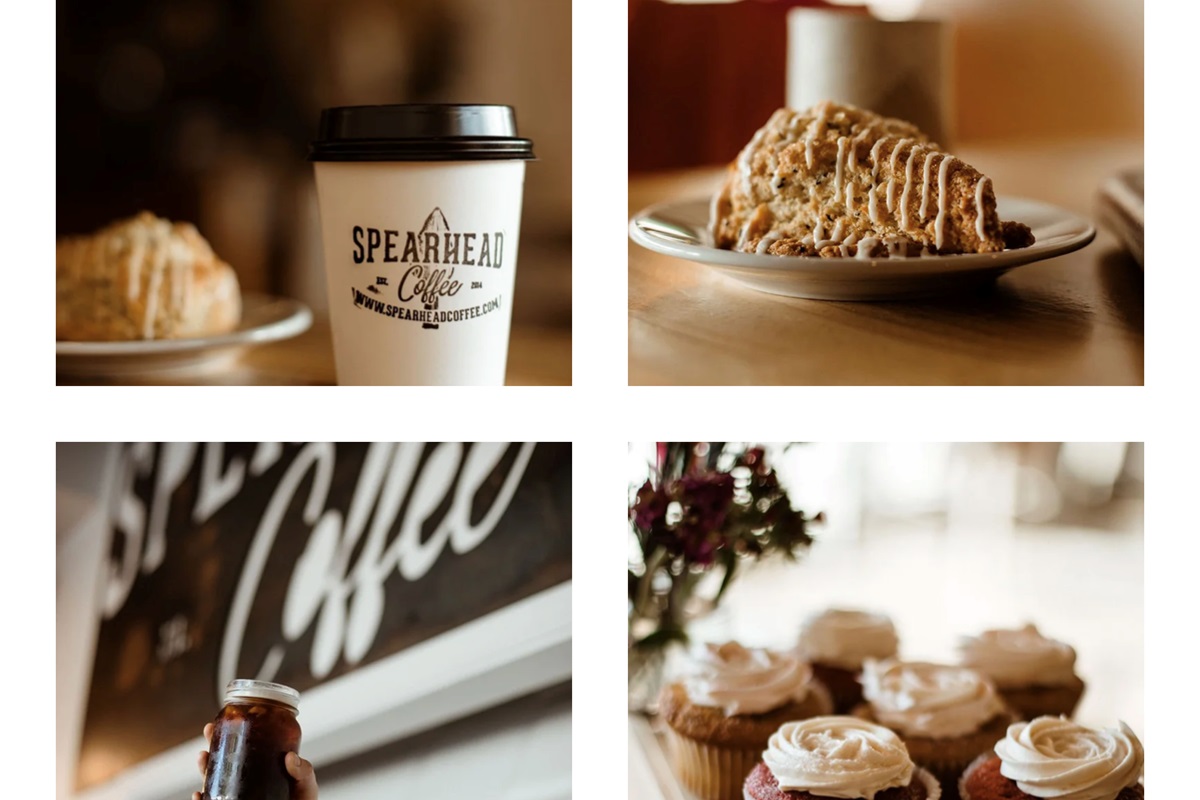 Just a short 10 minute walk in the neighborhood gets you to Spearhead Coffee- locals favorite!