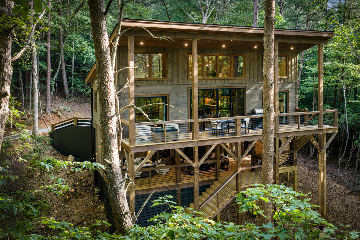 Tucked and secluded