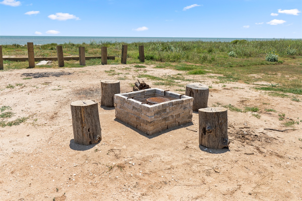 Fire pit area