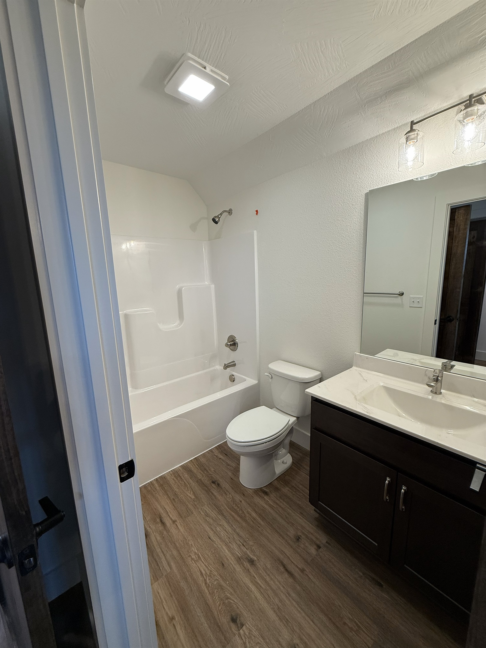 Bathroom 2 - Upstairs with tub and shower
