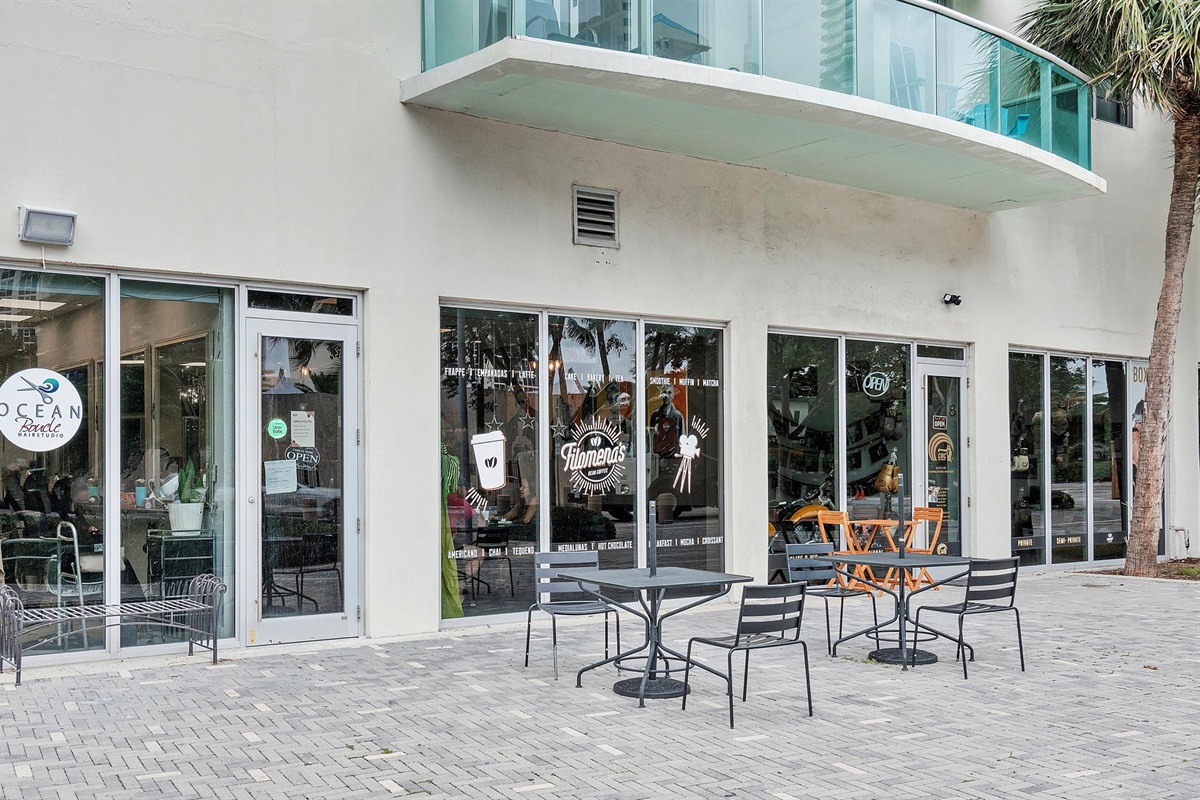 In-House Coffee Shop & Hair Staylist