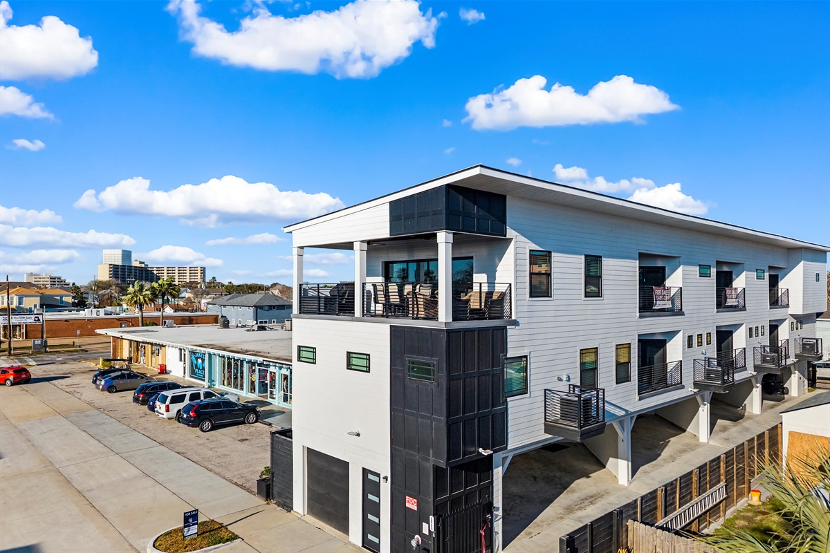 Rooftop Retreat: Enjoy stunning views from your private terrace, perfect for sunset gatherings!