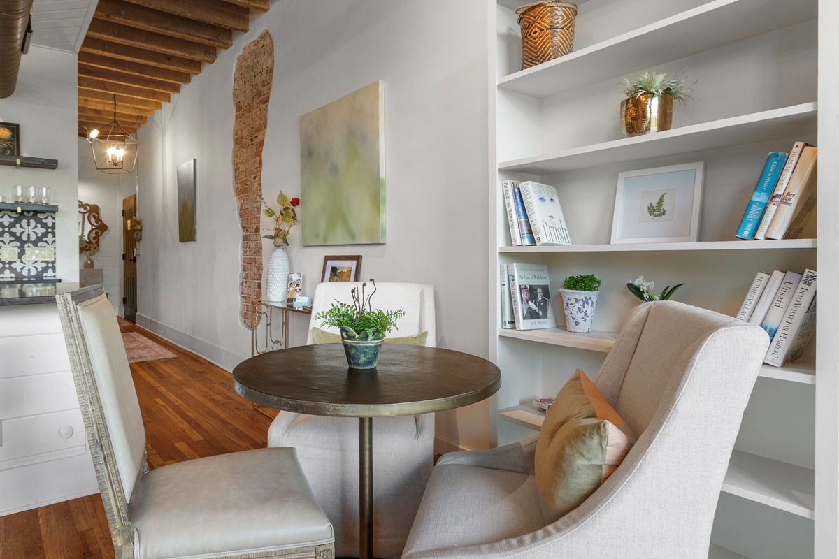 Additional seating to enjoy your meals