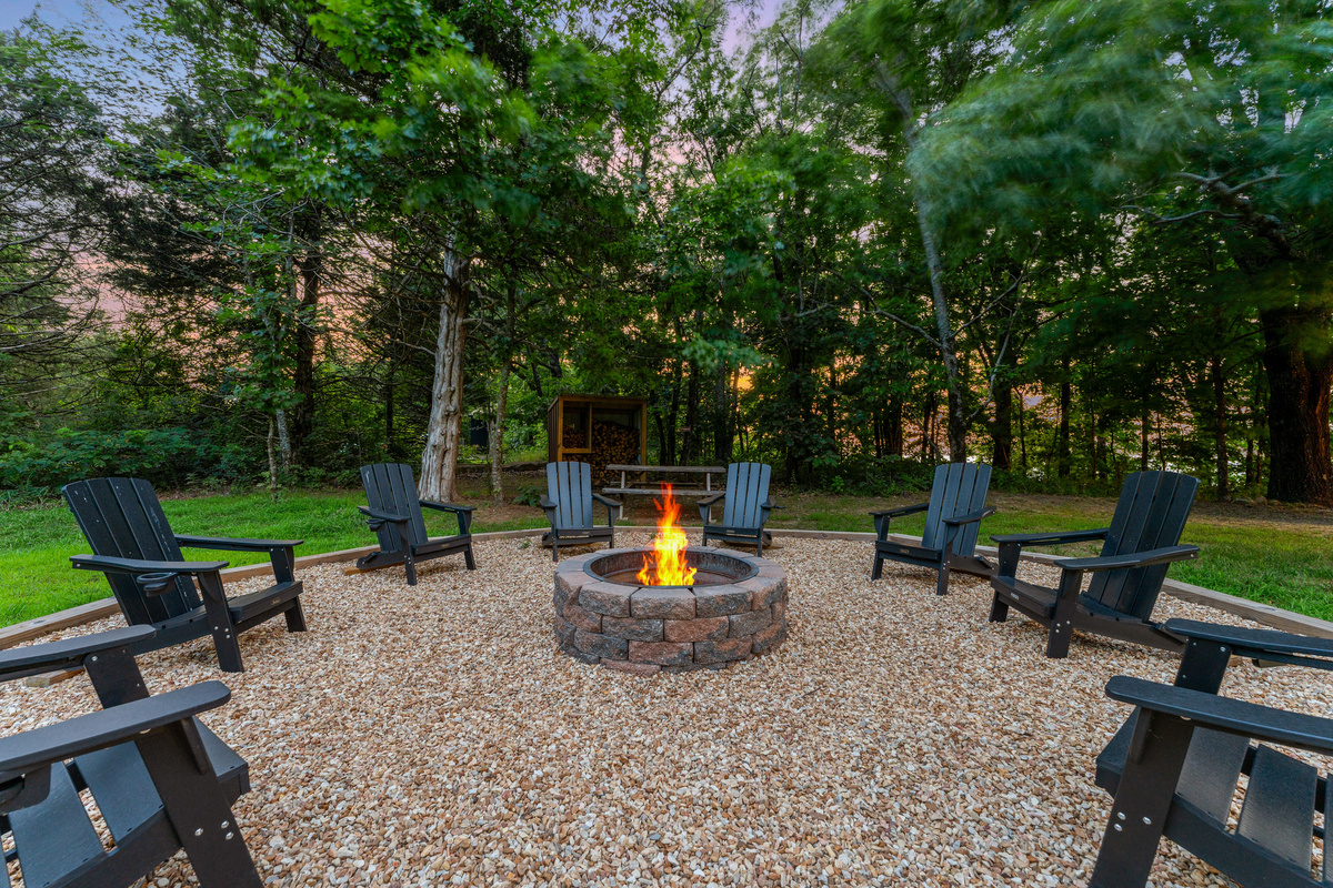 Fire Pit Gathering Area