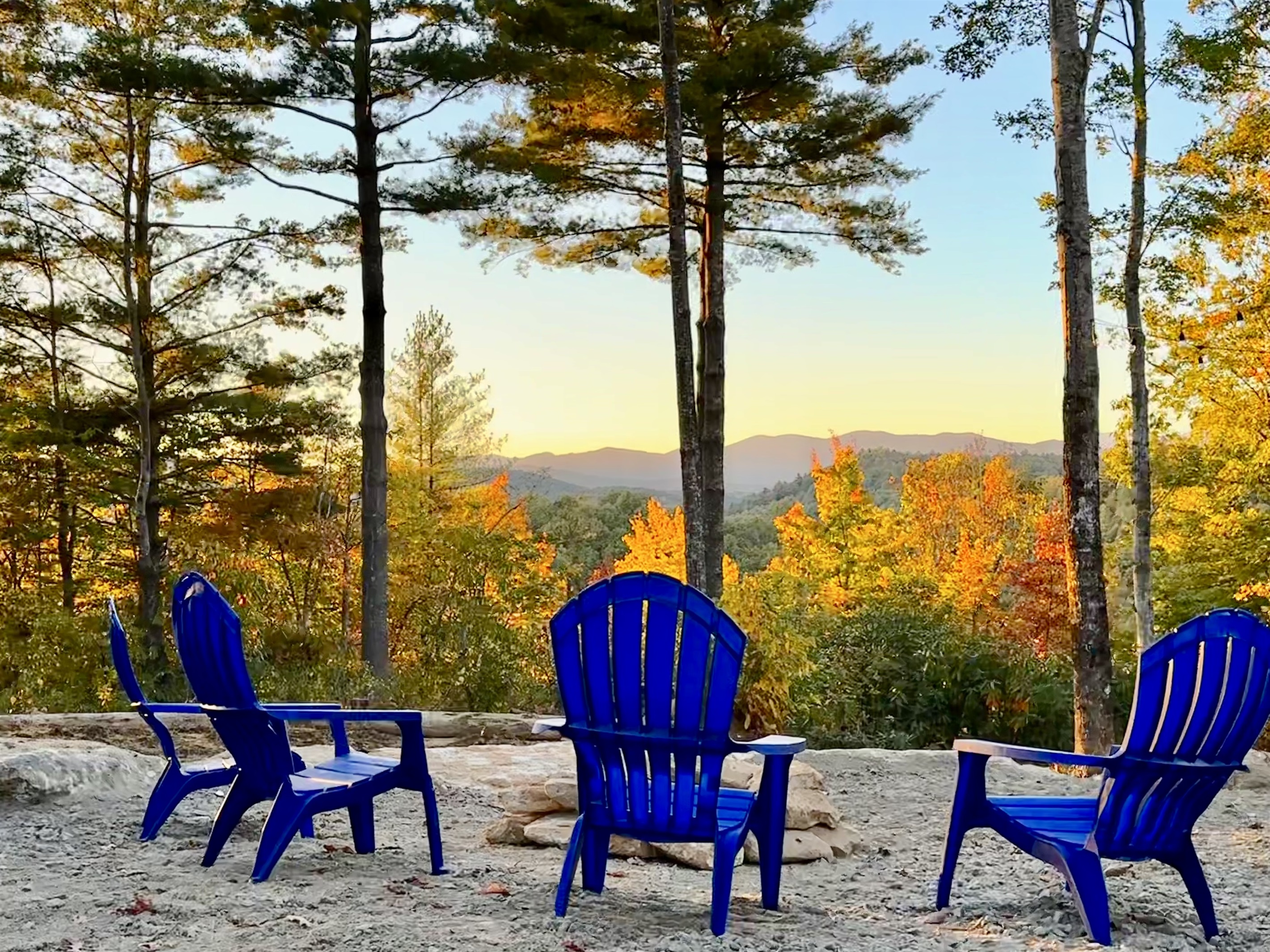 Fall in the mountains 