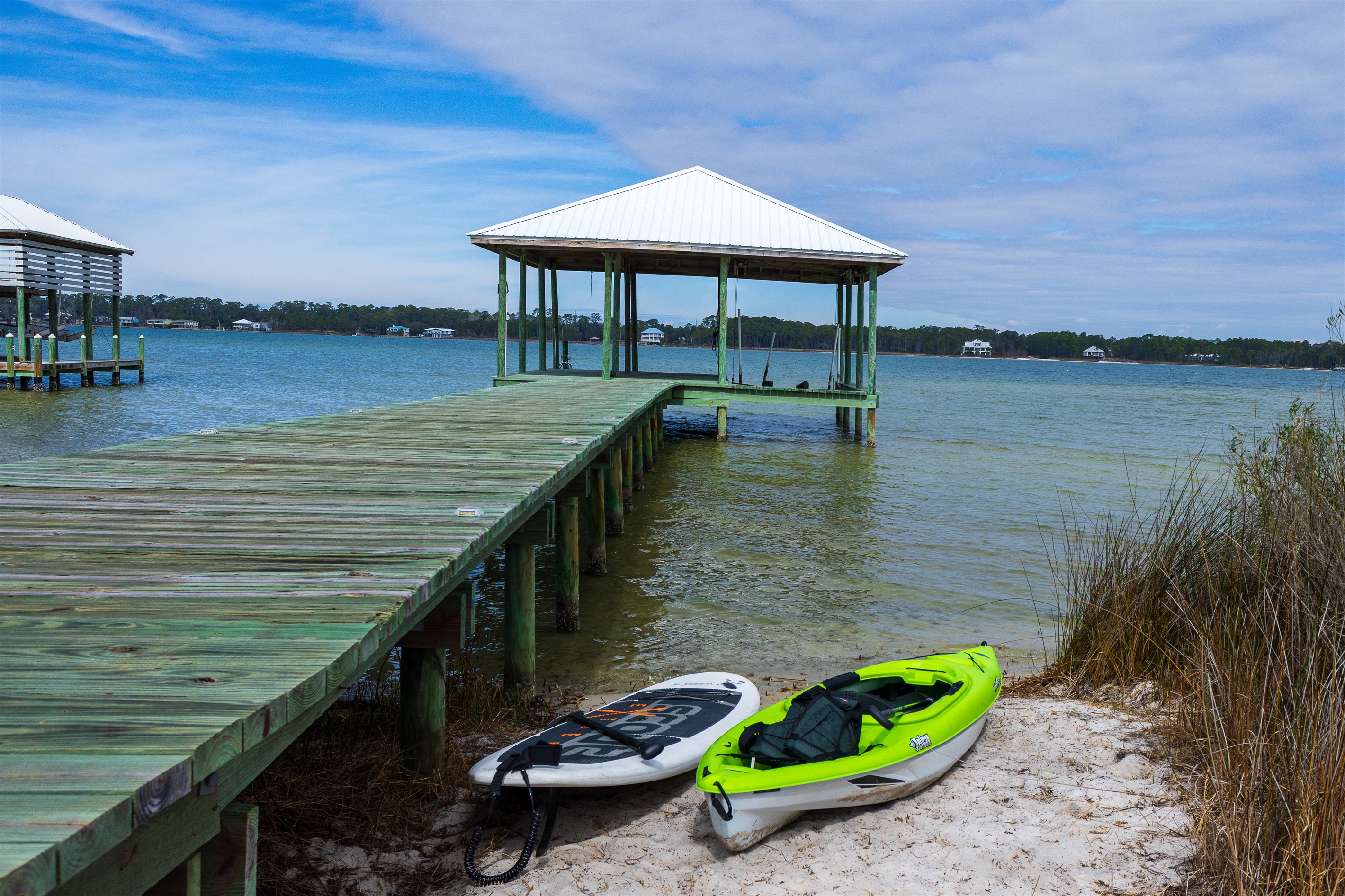 2 Kayaks and 2 Paddle Boards are included with rental