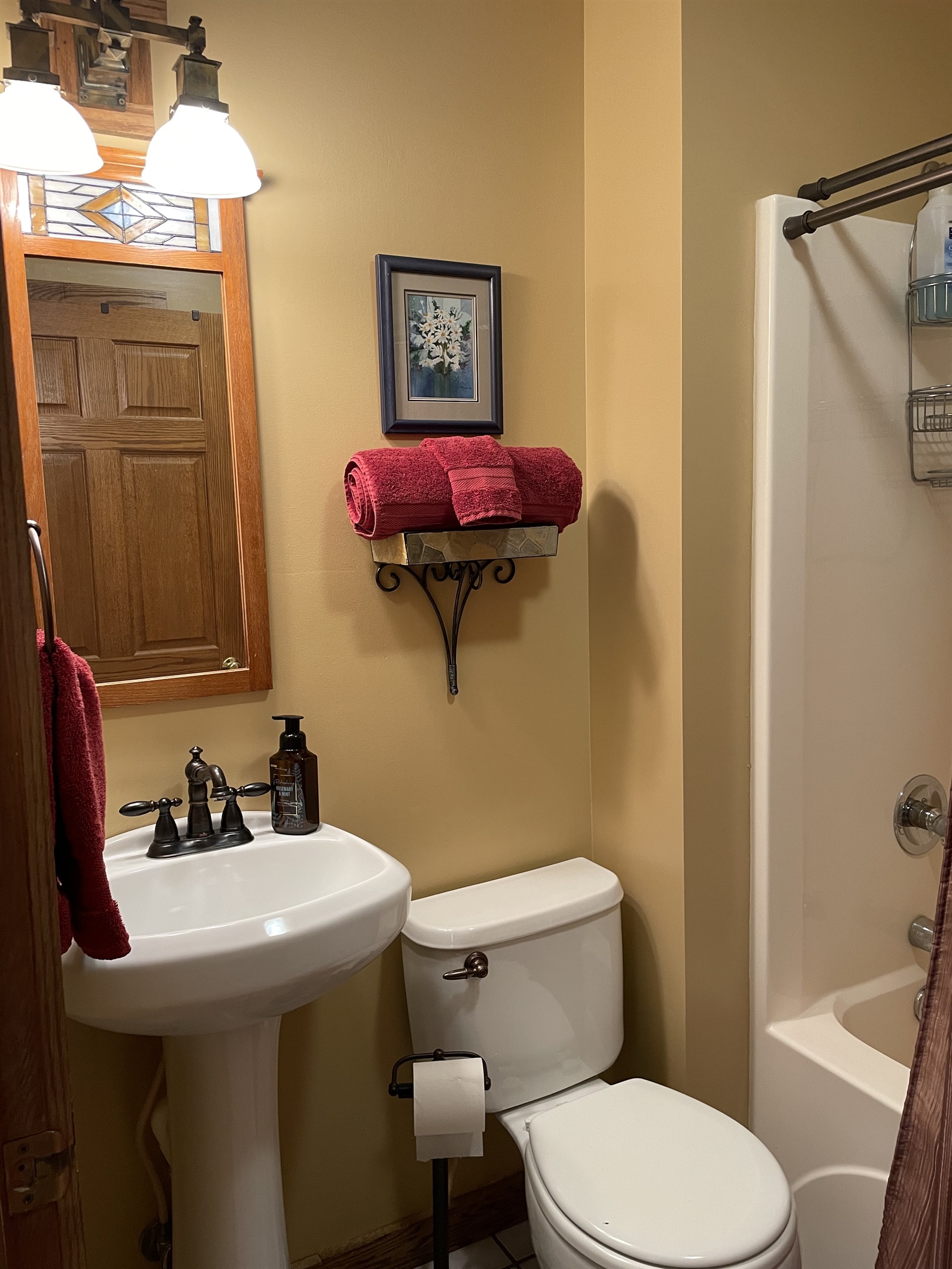 2nd Floor full bathroom off hallway