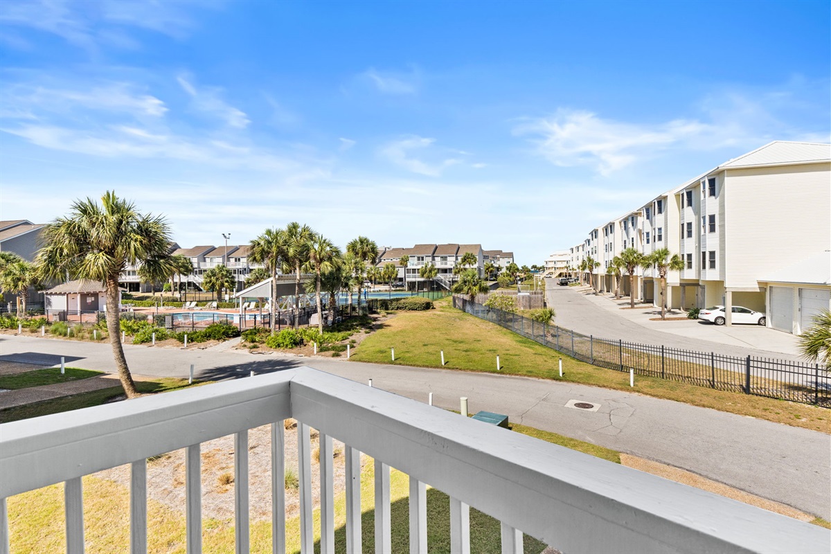 Deck off main level bedroom.