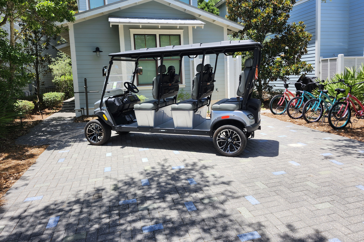 2026 Solana EV Golf Cart Included