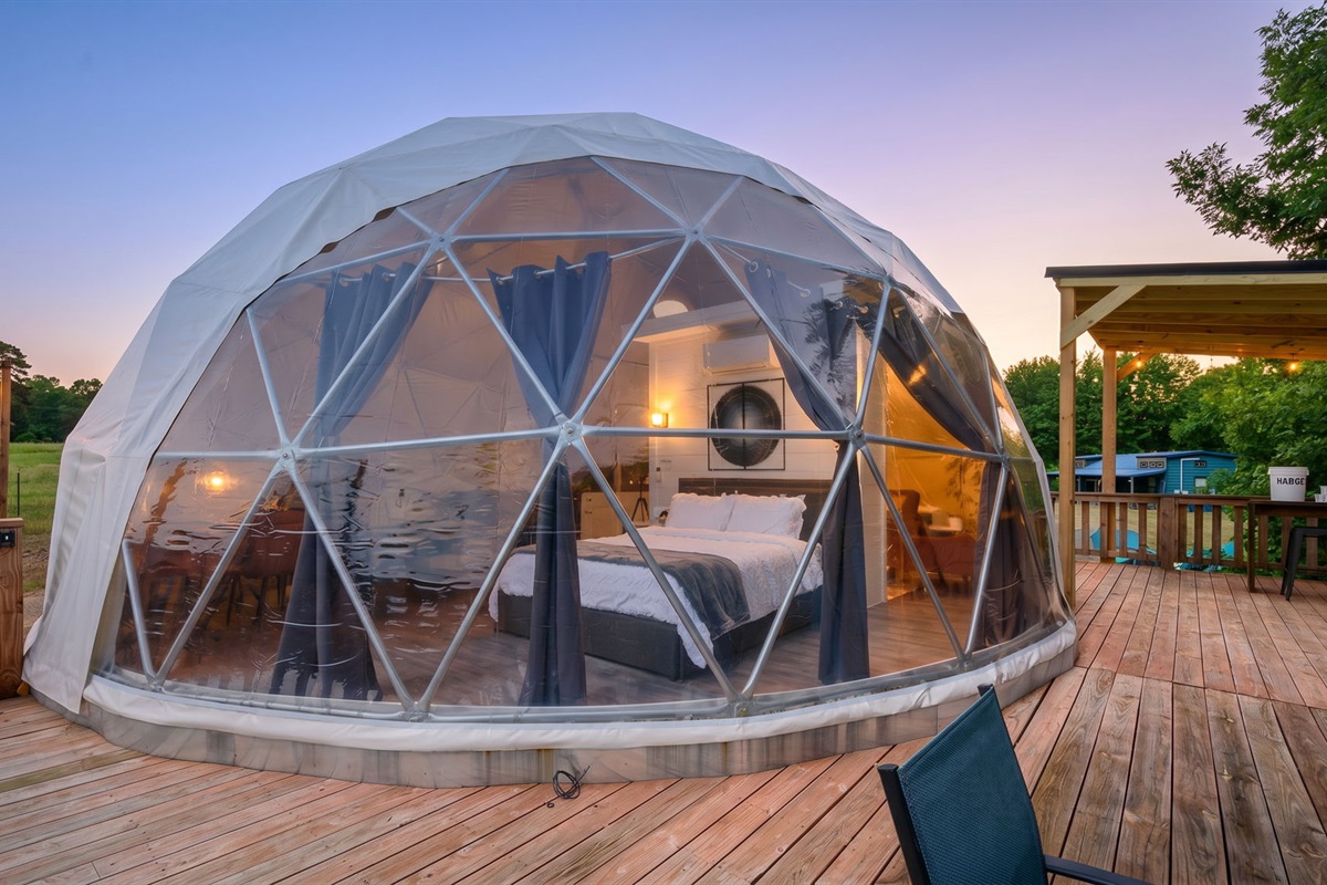 Dome at dusk