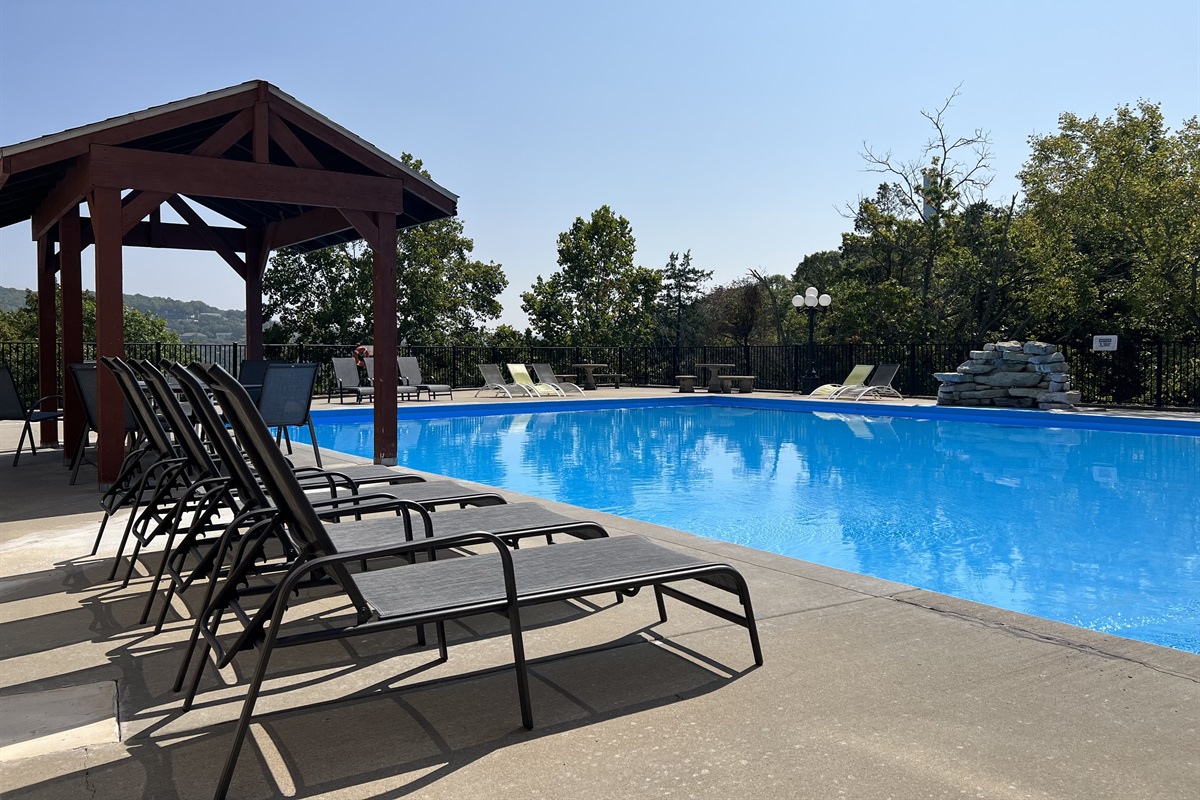 Rockwood's large community pool