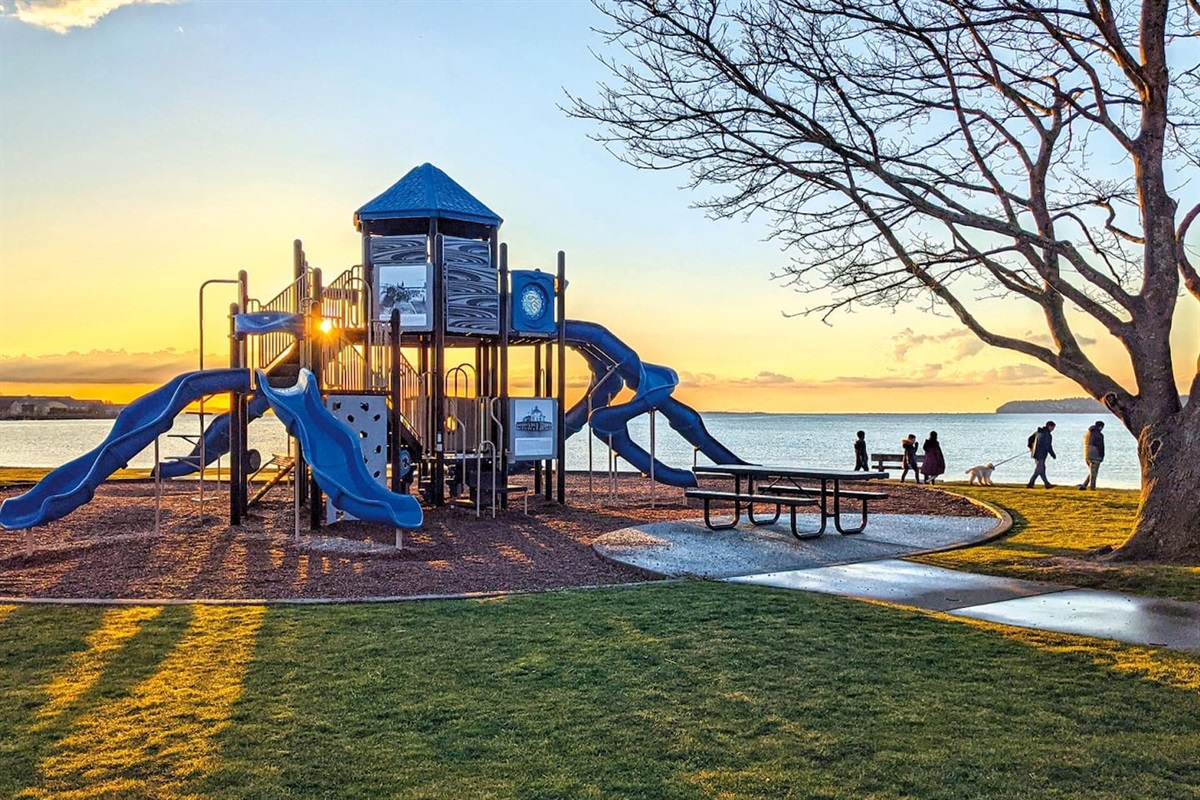 Enjoy some family fun at the Marine Park in Blaine, just a 15 min drive away!