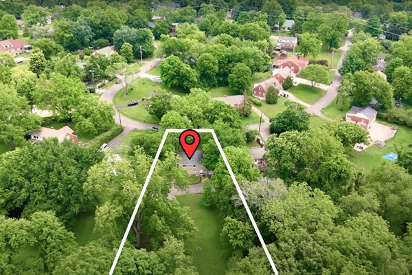Enjoy your own private half-acre retreat on a peaceful side street.
