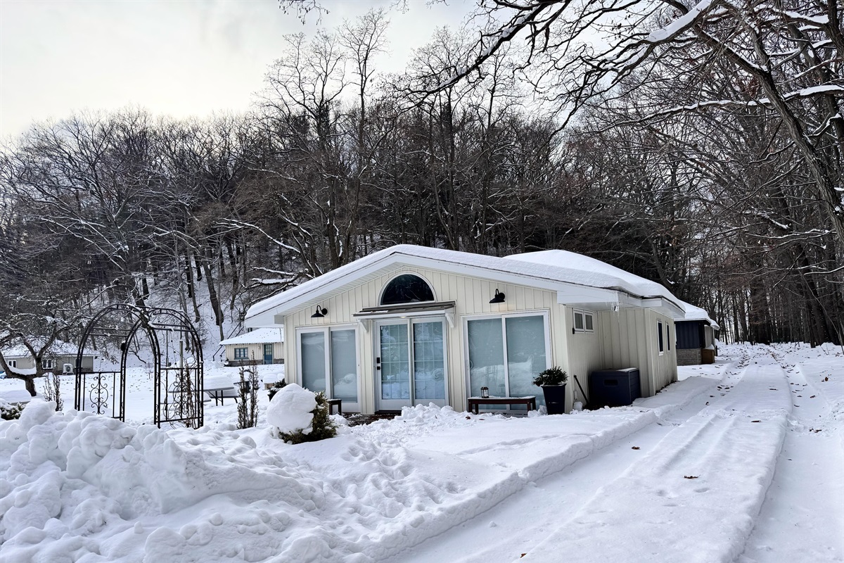 Cottage has smart locks for quick self check in. 