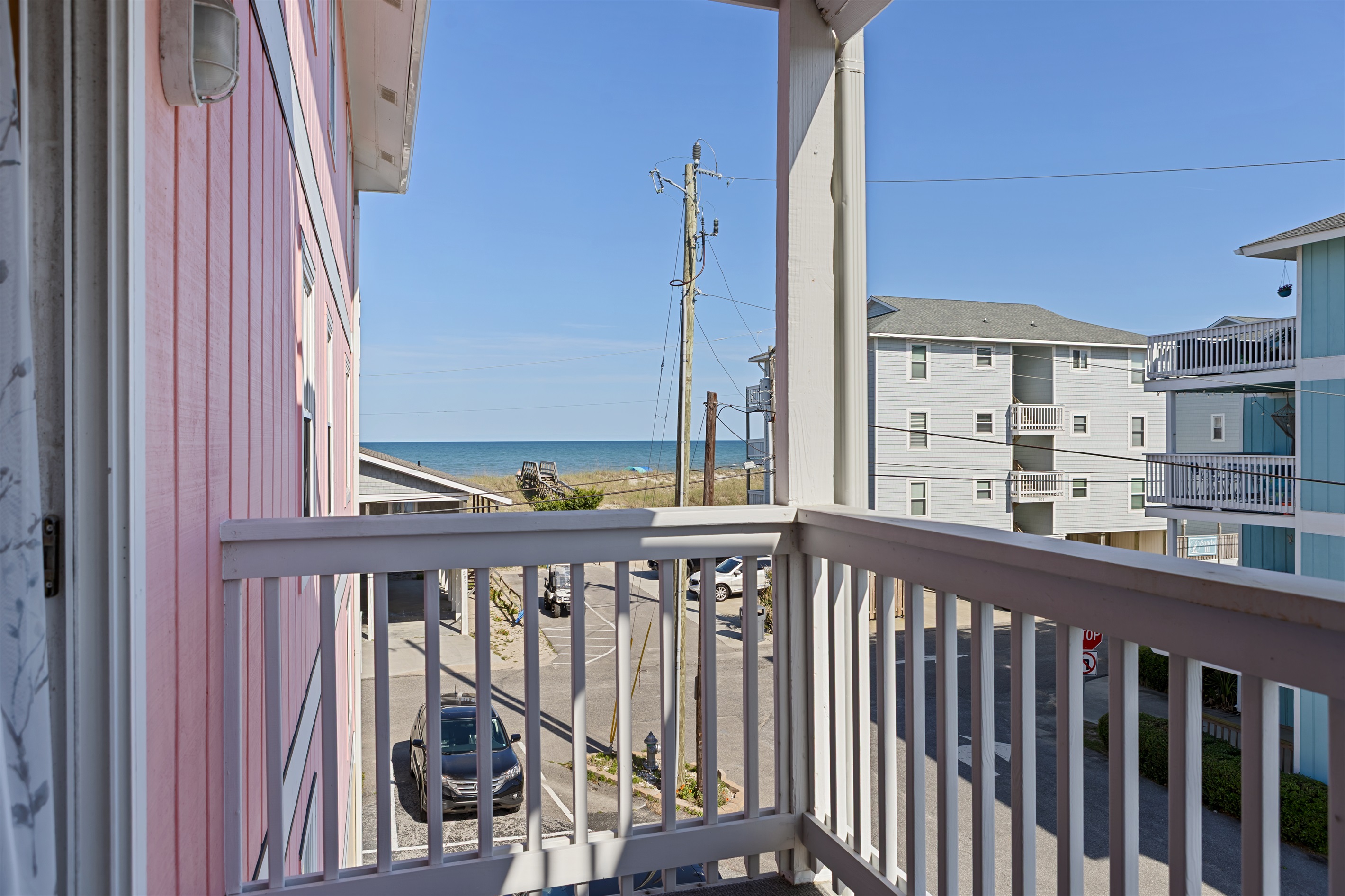 Views from private balcony