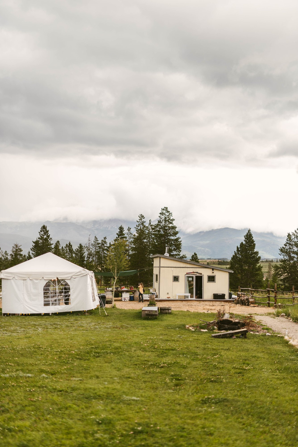 The Love Shack and lawn at Casa Vista