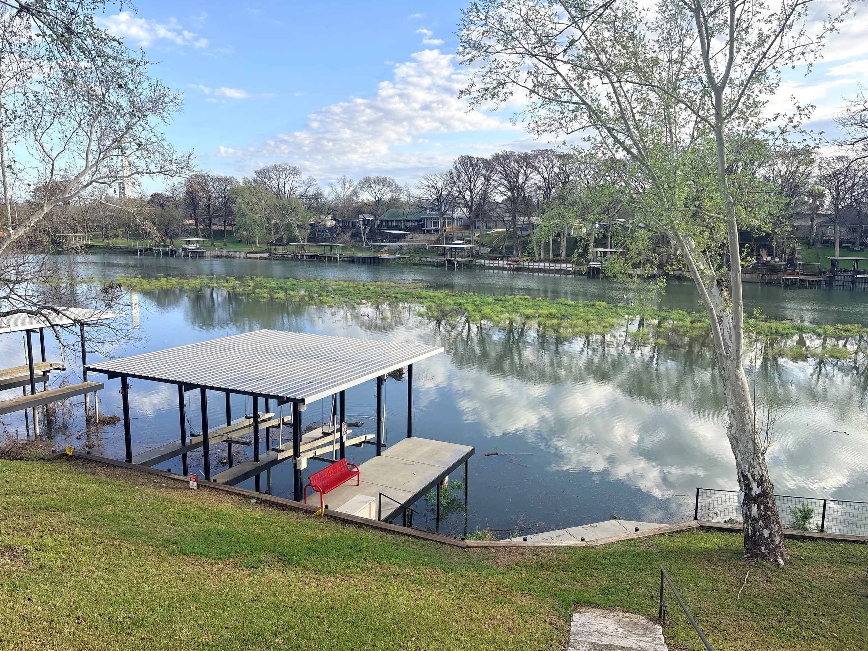 View from back-deck at Reiley Retreat