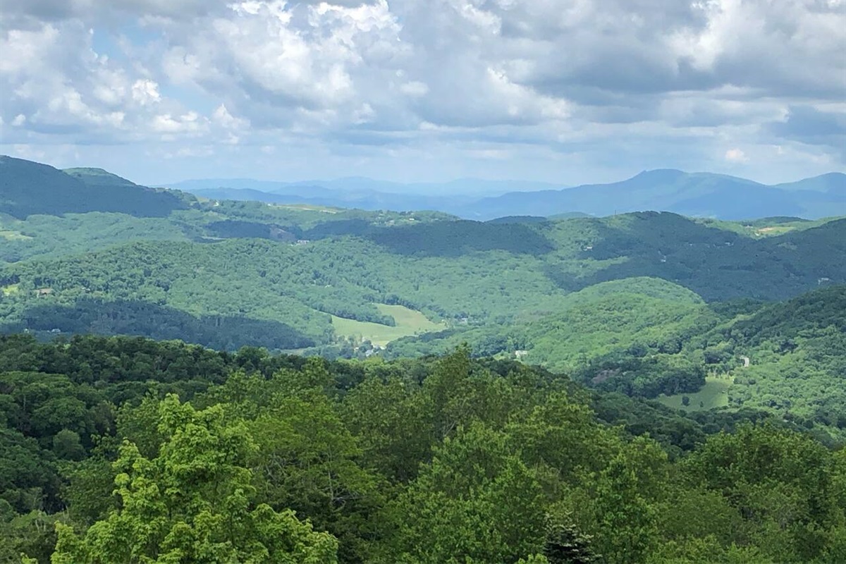 Balcony view in Summer