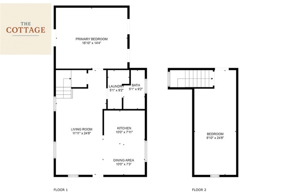 The Cottage floorplan